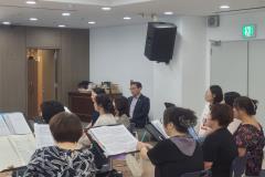 장안구 여성합창단 격려 말씀 및 간식 전달3번 사진